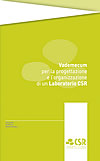 Copertina del Vademecum per la progettazione e l'organizzazione di un Laboratorio CSR